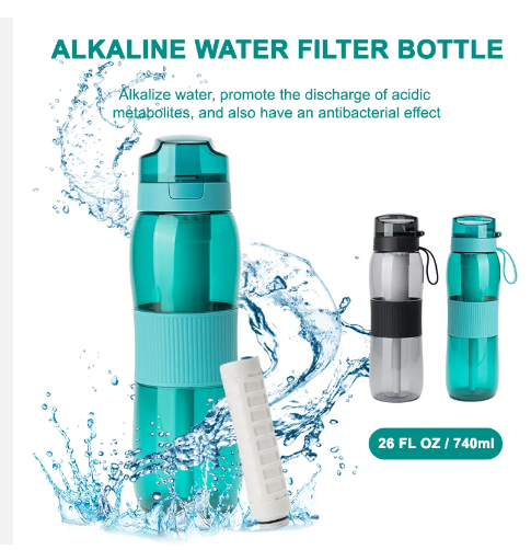 Alkaline Water Filter Bottle