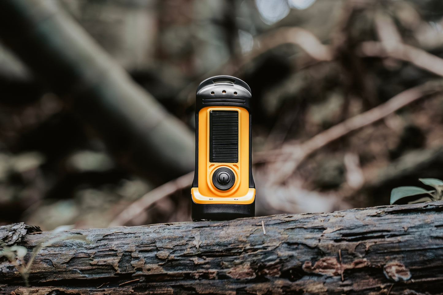 Solar Crank Flashlight