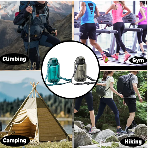 Portable Water Filter Bottle (1L)