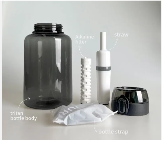Portable Water Filter Bottle (1L)