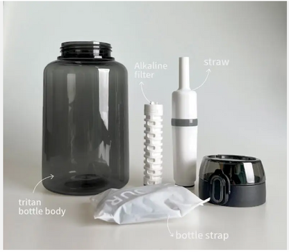 Portable Water Filter Bottle (1L)